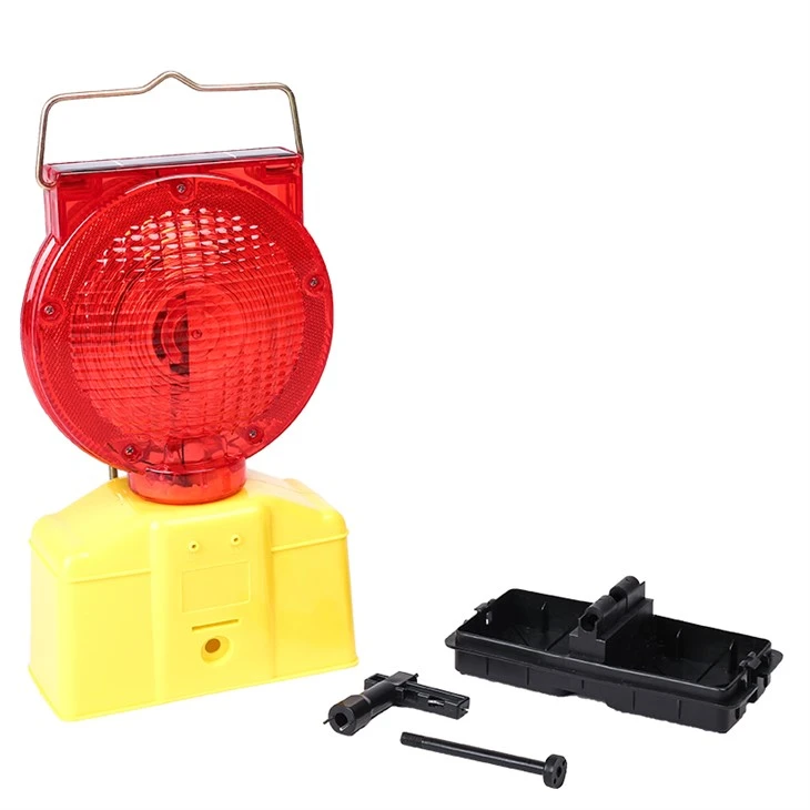 Road Traffic Solar Cone Barrier Light
