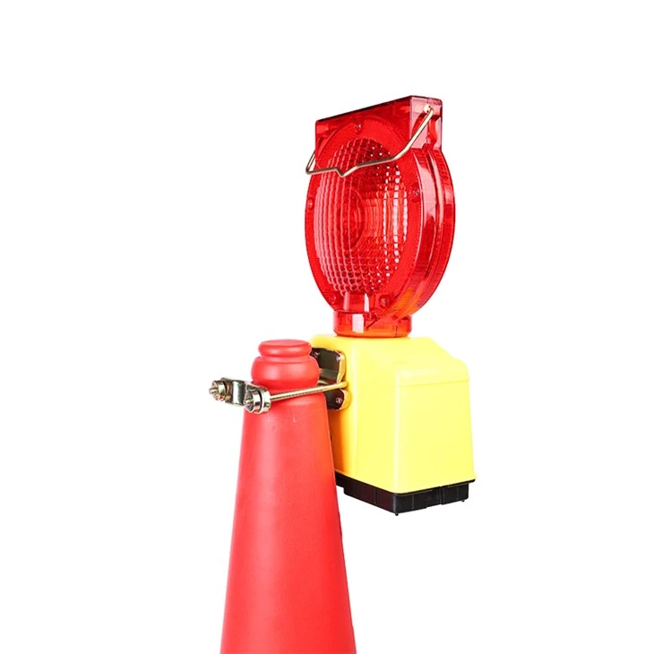 Road Traffic Solar Cone Barrier Light